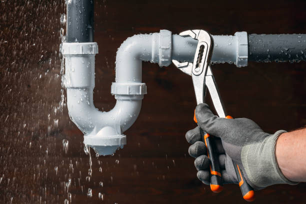 Professional Leak Detection technician working in West Hyannisport, MA